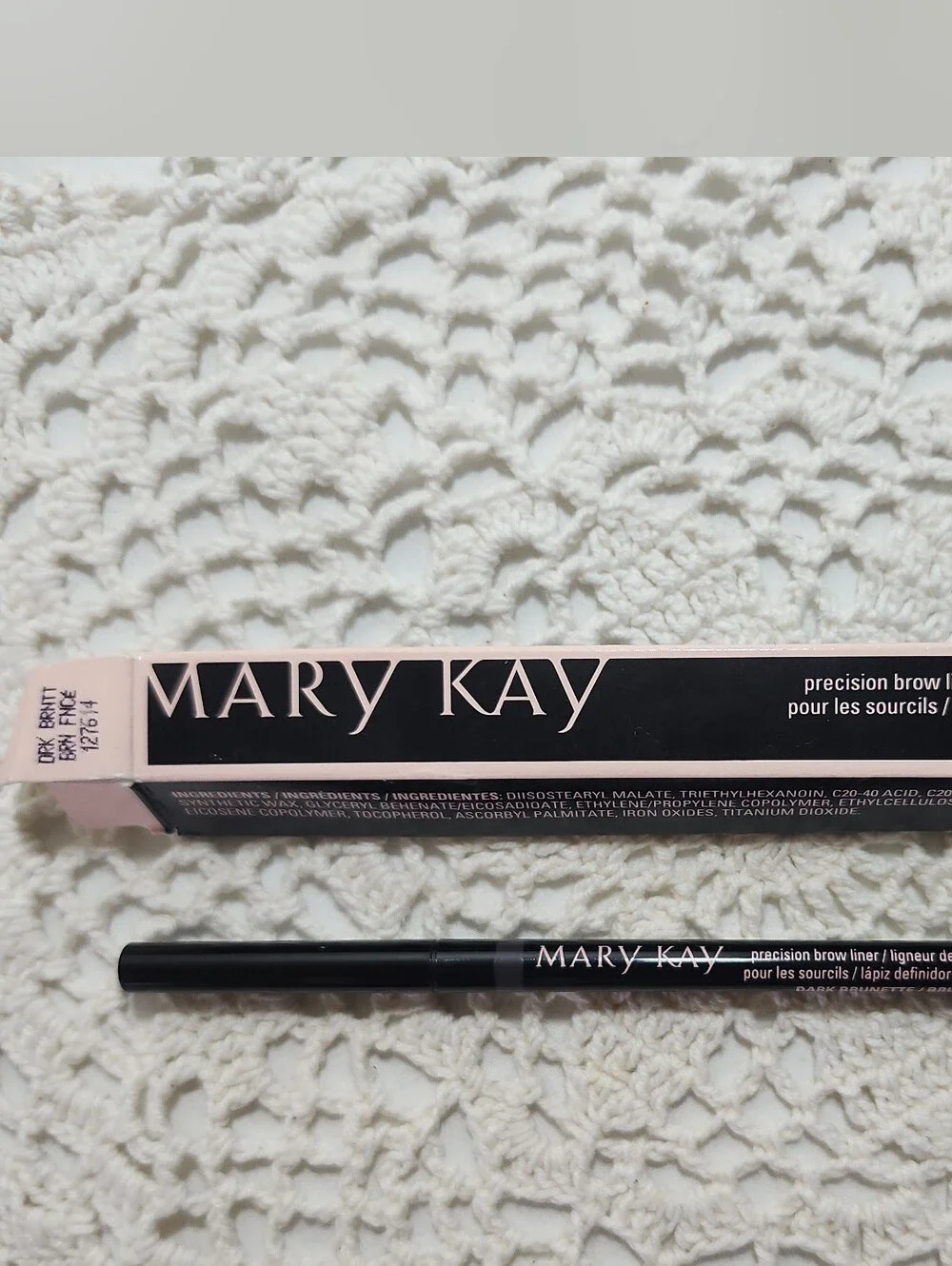 New Mary Kay Precision Brow Liner Dark Brunette 127614